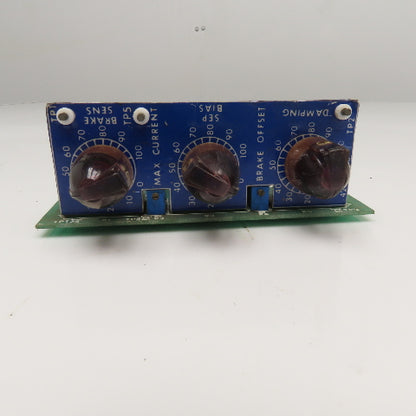 Dynamatic 15-162-67 Eddy Current Brake Offset Current Controller