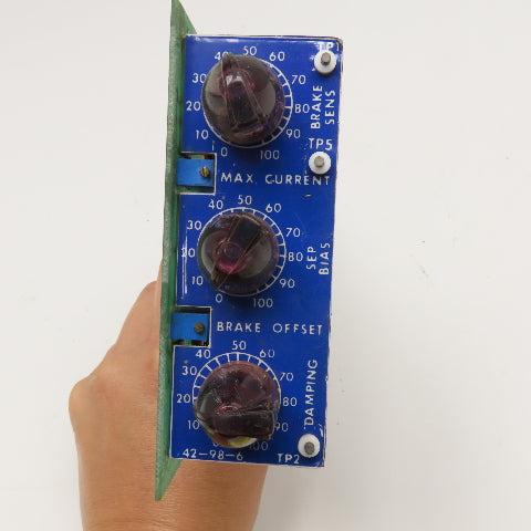 Dynamatic 15-162-67 Eddy Current Brake Offset Current Controller
