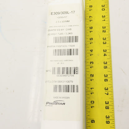ProStar PRSP309L17098 3/32" x 12" E309/309L-17 Stainless Steel Electrode 7 Lbs