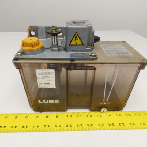 Lube MMXL-III 100VAC Automatic Lubricator Pump 3 Liter Plastic Parts/Repair