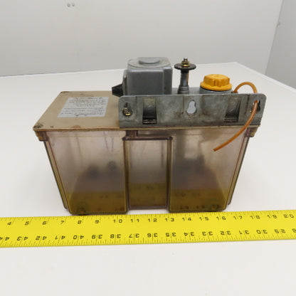 Lube MMXL-III 100VAC Automatic Lubricator Pump 3 Liter Plastic Parts/Repair