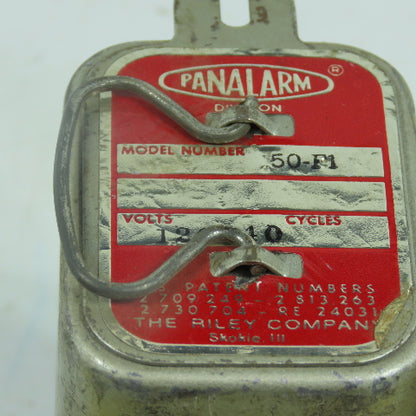 Panalarm 50-F1 Relay 11-Pin 120V Lot Of 2