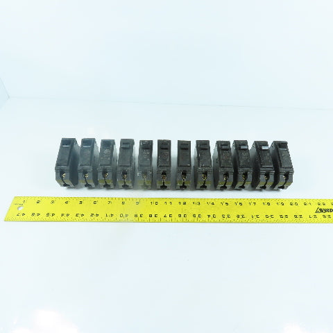 General Electric RT-690 20A THQB Single 1 Pole Circuit Breaker Lot Of 12