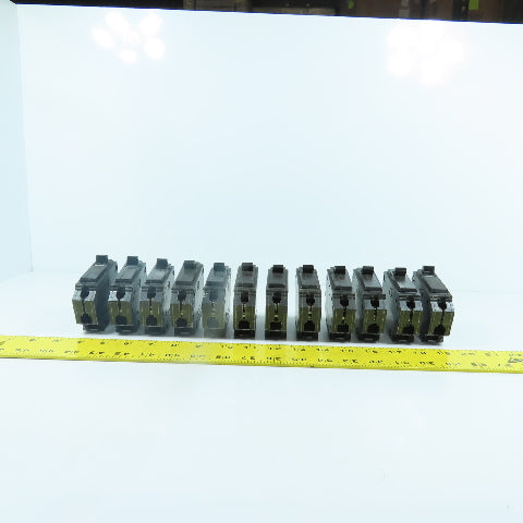 General Electric RT-690 20A THQB Single 1 Pole Circuit Breaker Lot Of 12
