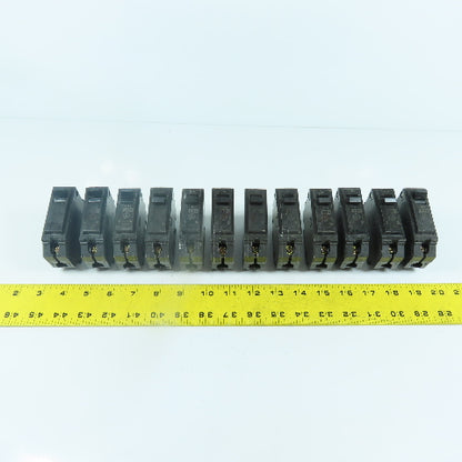 General Electric RT-690 20A THQB Single 1 Pole Circuit Breaker Lot Of 12