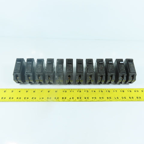 General Electric RT-690 20A THQB Single 1 Pole Circuit Breaker Lot Of 12