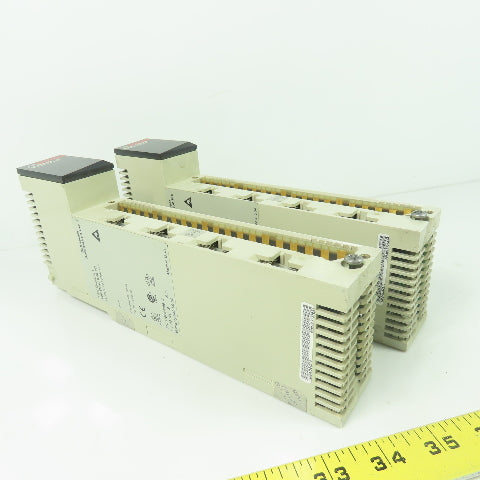 Schneider 140 DAO 842 10 TSX Quantum Output Module 100-230V 4x4 Lot Of 2