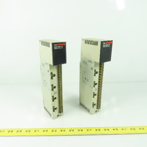 Schneider 140 DAO 842 10 TSX Quantum Output Module 100-230V 4x4 Lot Of 2