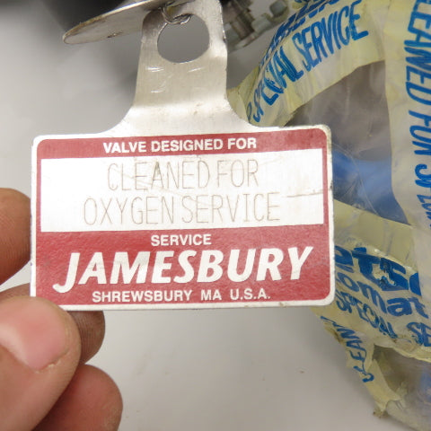 Jamesbury 7150O313600XTZ2 1" Stainless Steel Ball Valve Actuator For Oxygen