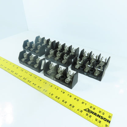 Maxi Modular 11242-3 3-Pole 30A Fuse Holder Block 600V Lot Of 8