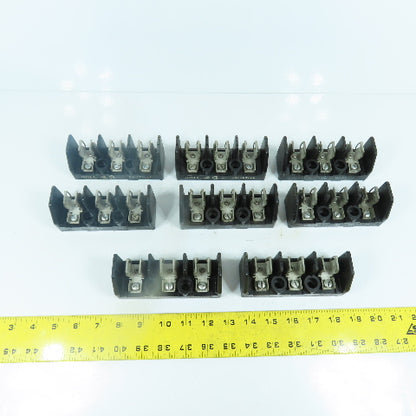 Maxi Modular 11242-3 3-Pole 30A Fuse Holder Block 600V Lot Of 8