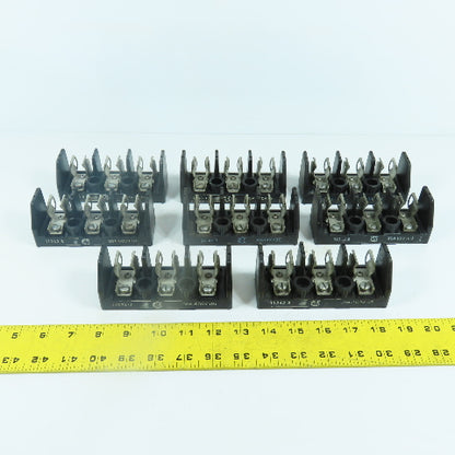 Maxi Modular 11242-3 3-Pole 30A Fuse Holder Block 600V Lot Of 8