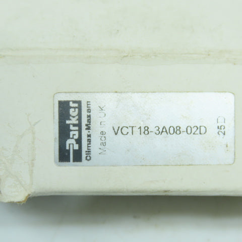 Parker VCT18-3A08-02D Pneumatic Valve Base Module 10 Bar Max