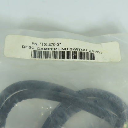 Kele TS-470-2 Damper End Switch 2 SPDT 120/240VAC NEW