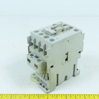 Allen Bradley 100-C09*10 Ser A C09 Contactor 600VAC Max W/ 120V 50/60HZ Coil