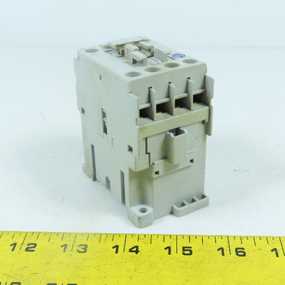 Allen Bradley 100-C09*10 Ser A C09 Contactor 600VAC Max W/ 120V 50/60HZ Coil