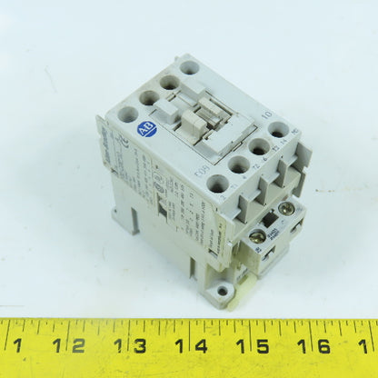 Allen Bradley 100-C09*10 Ser A C09 Contactor 600VAC Max W/ 120V 50/60HZ Coil