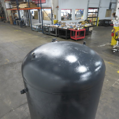Nat'l.BD & MFG. 200 Gallon Vertical Compressed Air Receiver Tank 125PSI