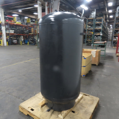 Nat'l.BD & MFG. 200 Gallon Vertical Compressed Air Receiver Tank 125PSI
