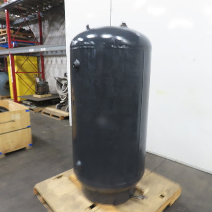 Nat'l.BD & MFG. 200 Gallon Vertical Compressed Air Receiver Tank 125PSI
