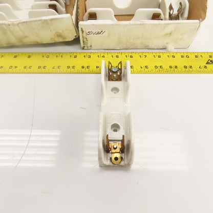 Union Multi 30A 600V Single 1 Pole Ceramic Fuse Holder Lot Of 22