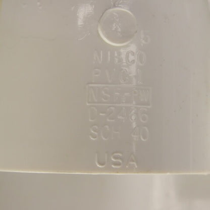Nibco D-2466 2" SCH 40 PVC Elbow Socket 90-¦ Lot Of 10