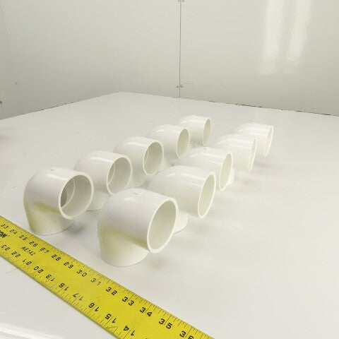 Nibco D-2466 2" SCH 40 PVC Elbow Socket 90-¦ Lot Of 10