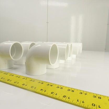 Nibco D-2466 2" SCH 40 PVC Elbow Socket 90-¦ Lot Of 10