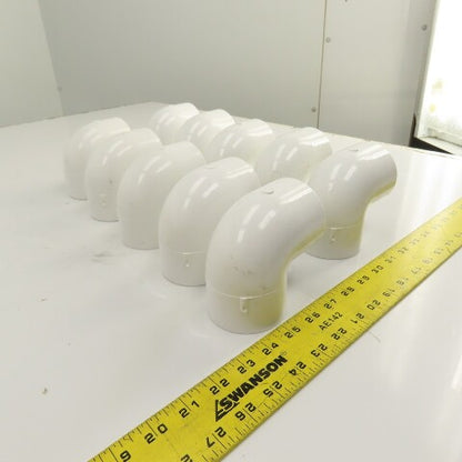 Nibco D-2466 2" SCH 40 PVC Elbow Socket 90-¦ Lot Of 10