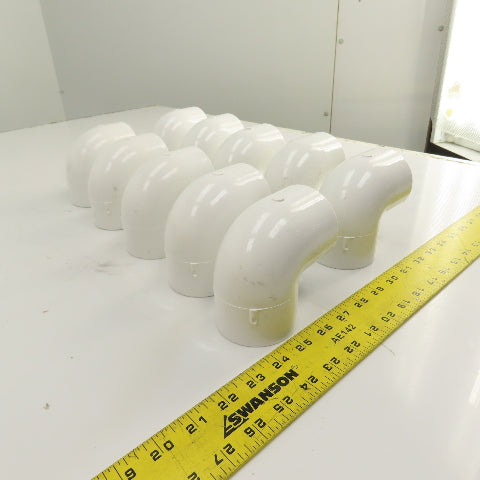 Nibco D-2466 2" SCH 40 PVC Elbow Socket 90° Lot Of 10