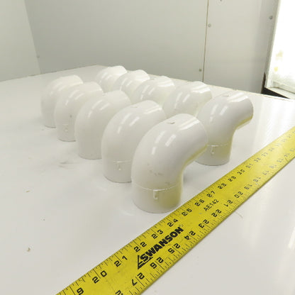 Nibco D-2466 2" SCH 40 PVC Elbow Socket 90° Lot Of 10