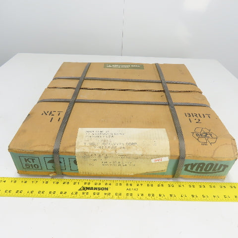 Tyrolit 406 x 50.8 x 127 Abrasive Grinding Wheel 89A 602 H 9A V2