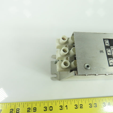 Schaffner FN-3258-30-47 Power Line Filter 3X480/275VAC 50/60Hz 30A