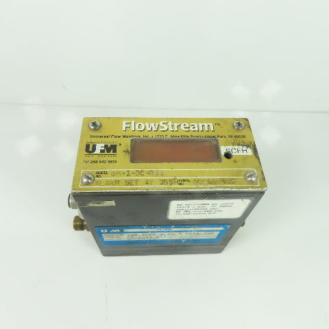 Flow Stream GM-1-DC-R11 Universal Flow Monitors 100 SCFH 14.7 PSIA 70F