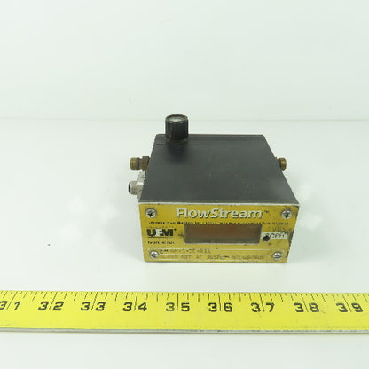 Flow Stream GM-1-DC-R11 Universal Flow Monitors 100 SCFH 14.7 PSIA 70F
