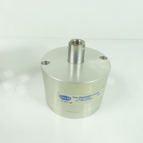 Fabco-Air C-321-0P Single Acting Pneumatic Pancake Cylinder 3/4" Stroke