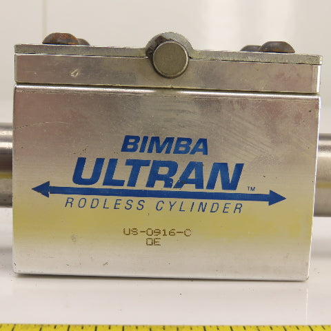Bimba US-0916-C Ultran Rodless Cylinder 16" Stroke 1-1/16" Bore