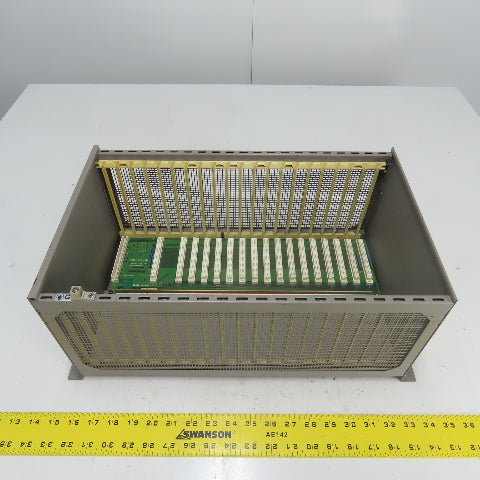 Siemens LR64027 16-Slot PLC Rack Chassis