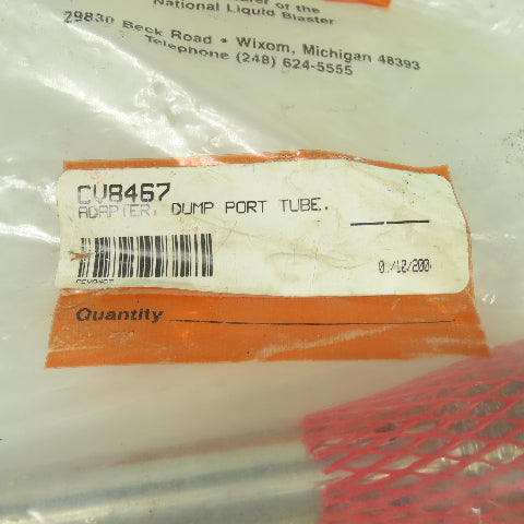 NLB CV8467 Dump Port Tube Adapter