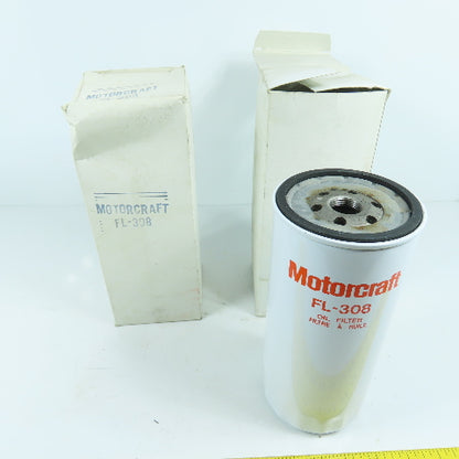 Motorcraft FL-308 Oil Filter Lot Of 2