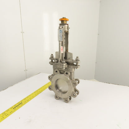 A-C 76-6 4" Stainless Steel 8-Bolt Lug Mount Gate Knife Valve