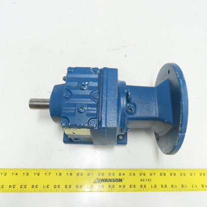Sew Eurodrive R37 AM80 55.76:1 Ratio Inline Gear Reducer 31RPM Out 1770 IN-LB