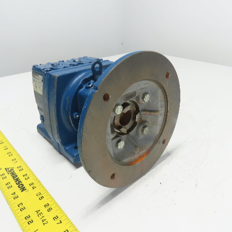 Sew Eurodrive R37 AM80 55.76:1 Ratio Inline Gear Reducer 31RPM Out 1770 IN-LB