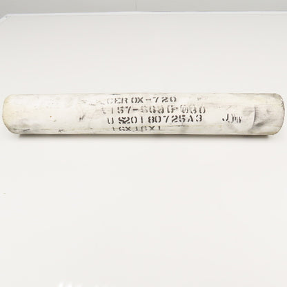 Cerox-720 Fired Refractory Hollow Tube 3" x 1-1/2" x 19-1/2"