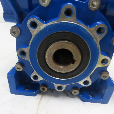 Motovario NMRV-P 075 40:1 Ratio Gear Reducer 28mm Bore Hollow Shaft