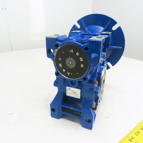 Motovario NMRV-P 075 40:1 Ratio Gear Reducer 28mm Bore Hollow Shaft
