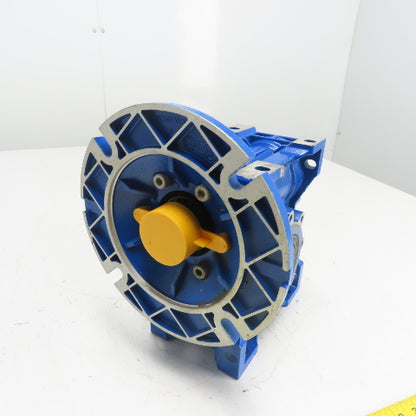 Motovario NMRV-P 075 40:1 Ratio Gear Reducer 28mm Bore Hollow Shaft