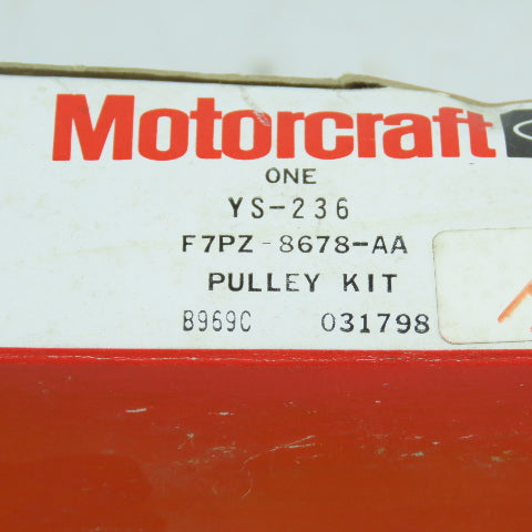 Motorcraft F7PZ 8678-AA YS-236 Drive Belt Idler Pulley