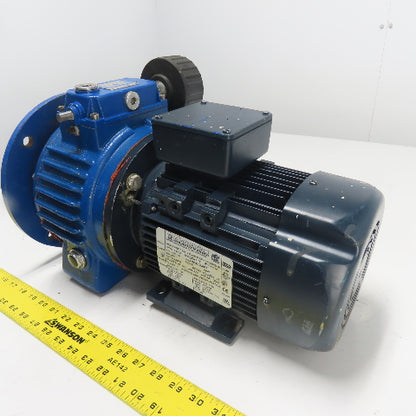 Motovario SF20 Gear Motor 1.5HP 230/460V n2:190 Nr: 9075068