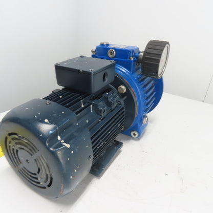Motovario SF20 Gear Motor 1.5HP 230/460V n2:190 Nr: 9075068
